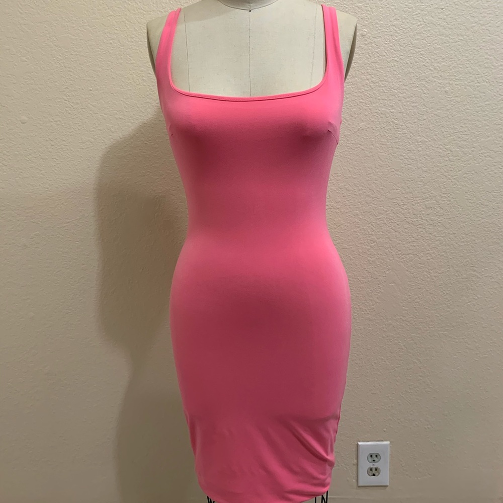 Leith Pink Midi Dress